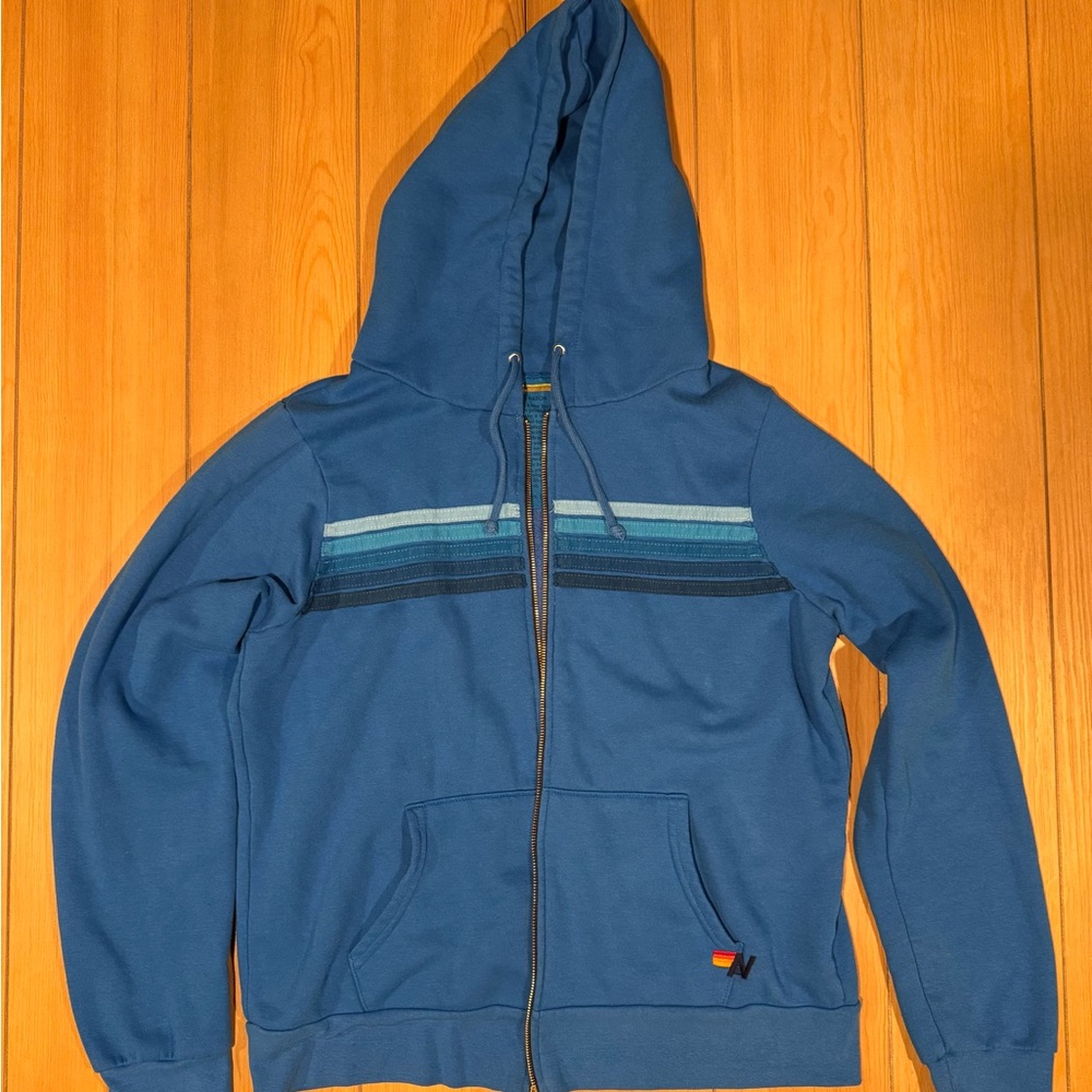 Aviator Nation 5 stripe hoodie